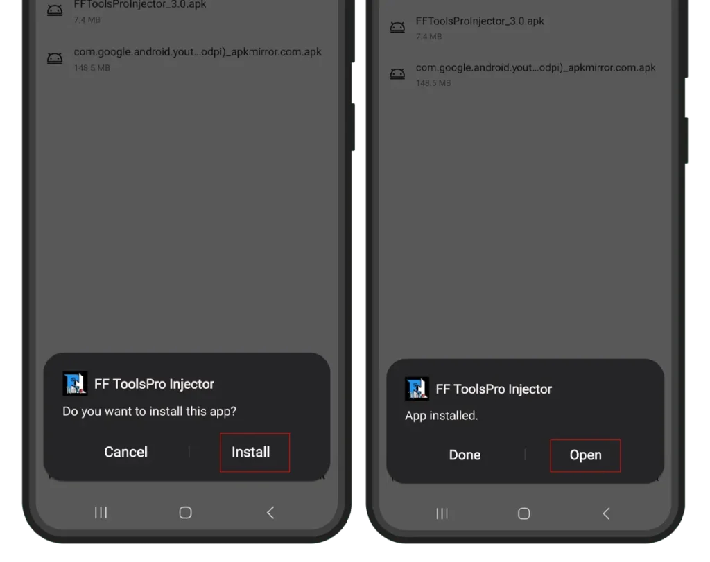 install ff tools pro apk latest version for android